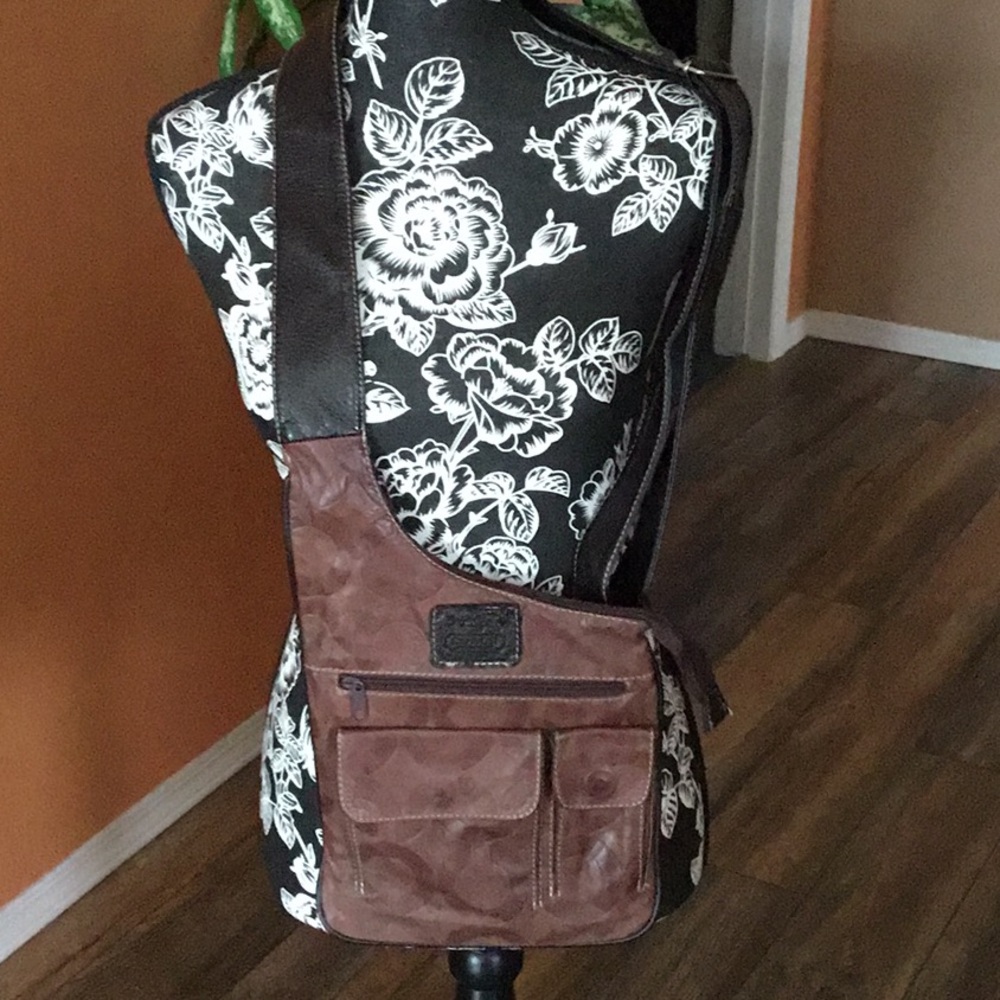 Coach leather bag